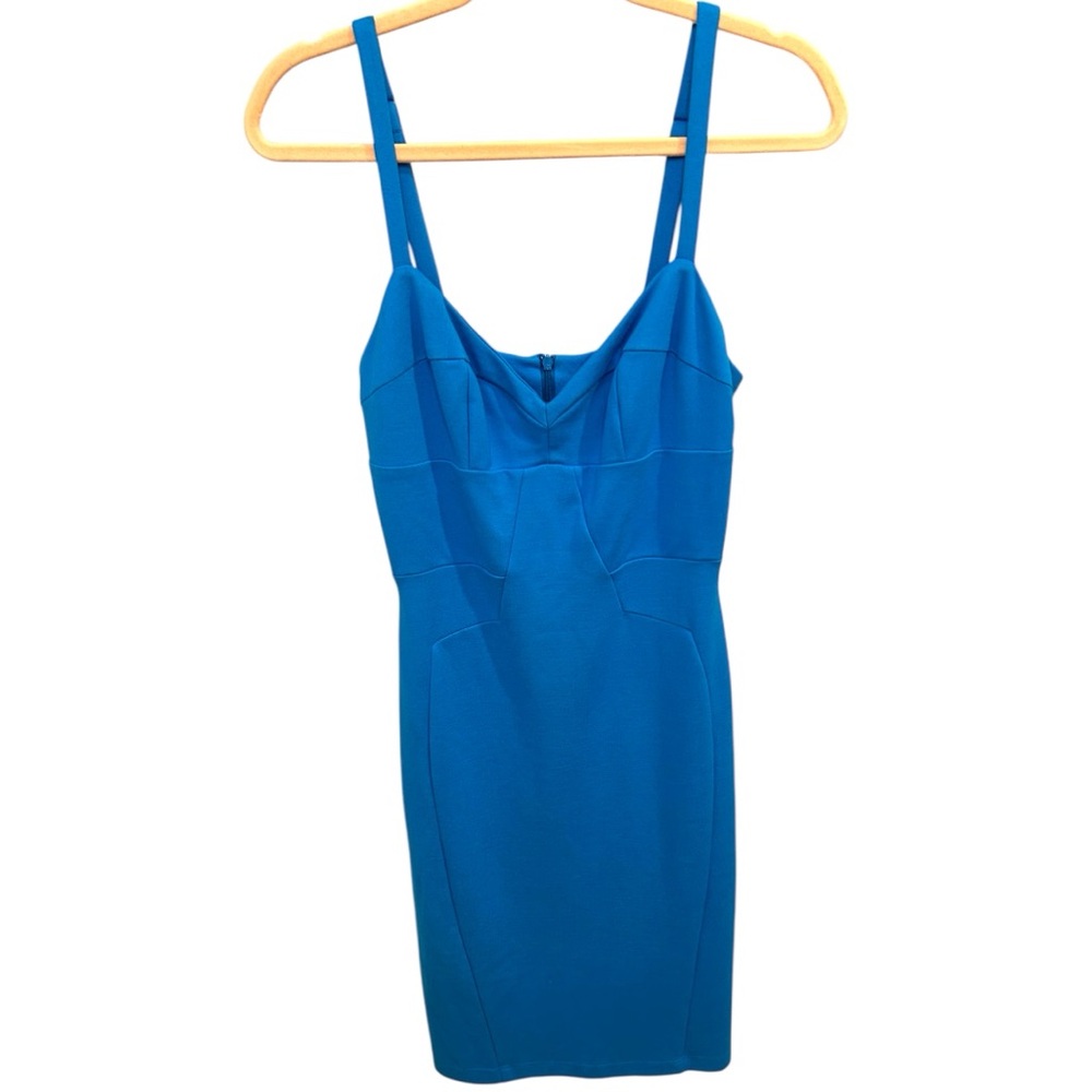 Amanda Uprichard Sheath Dress Size small blue EUC AA0940
